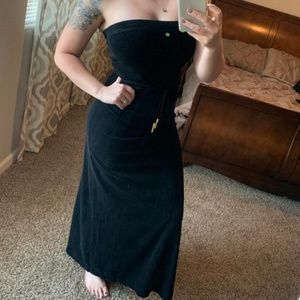 Black juicy dress size small